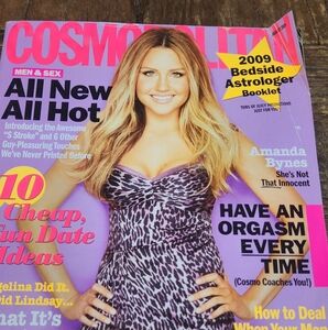 Cosmopolitan January 2009 Amanda Bynes magazine